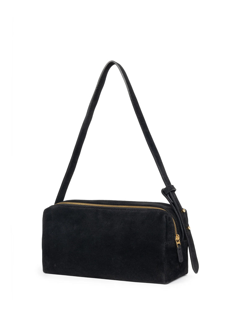 Elleme-Trousse Suede Black-dgallerystore