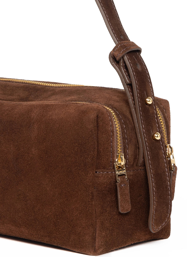 Elleme-Trousse Suede Brownie-dgallerystore