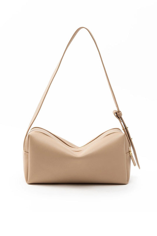 Elleme-Trousse leather latte-dgallerystore