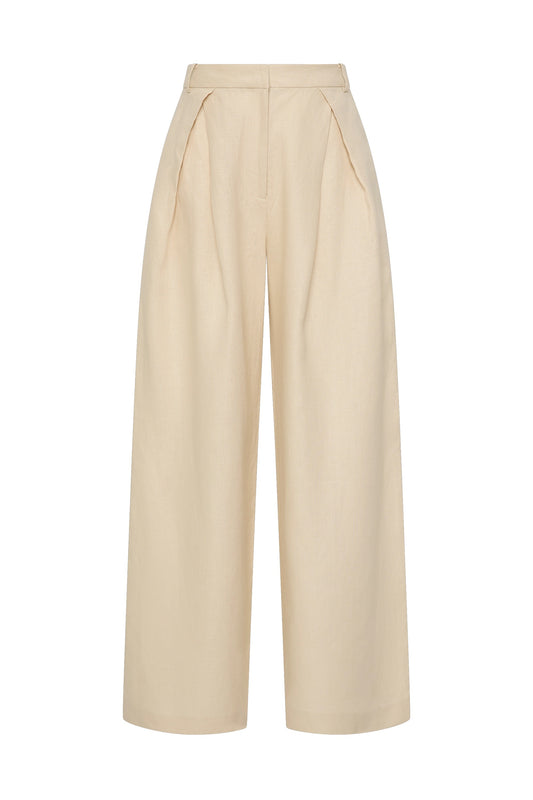 Faithfull-Sofia trouser panna-dgallerystore