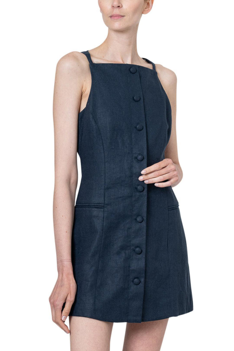 Faithfull The Brand-Ambra Mini Dress-dgallerystore
