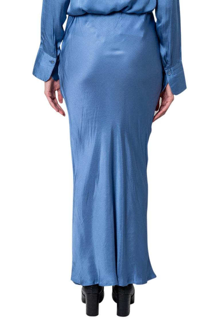 Faithfull The Brand-Bias cut long skirt-dgallerystore