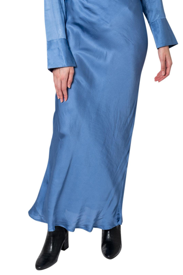 Faithfull The Brand-Bias cut long skirt-dgallerystore