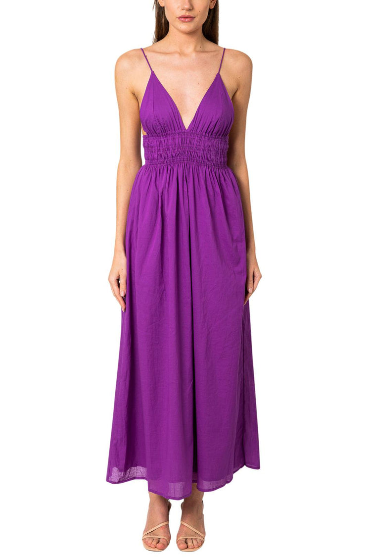 Faithfull The Brand-Cotton midi dress-dgallerystore