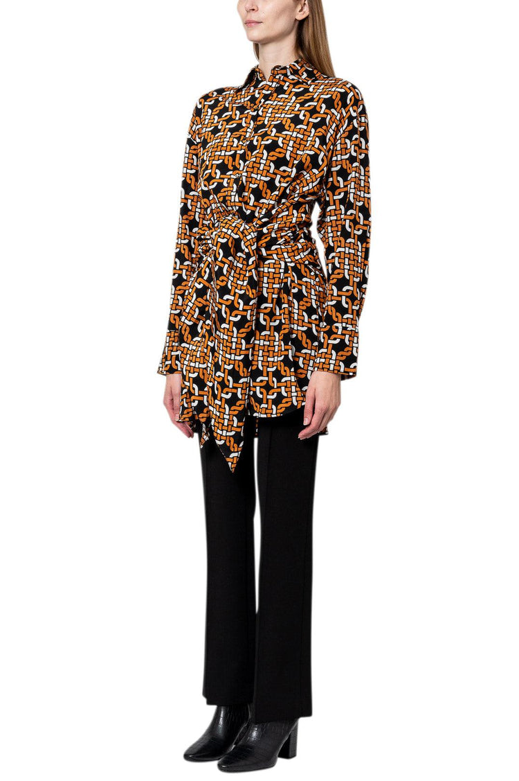 Faithfull The Brand-Fitted waist shirt-dgallerystore