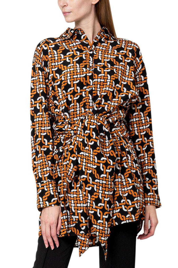Faithfull The Brand-Fitted waist shirt-dgallerystore