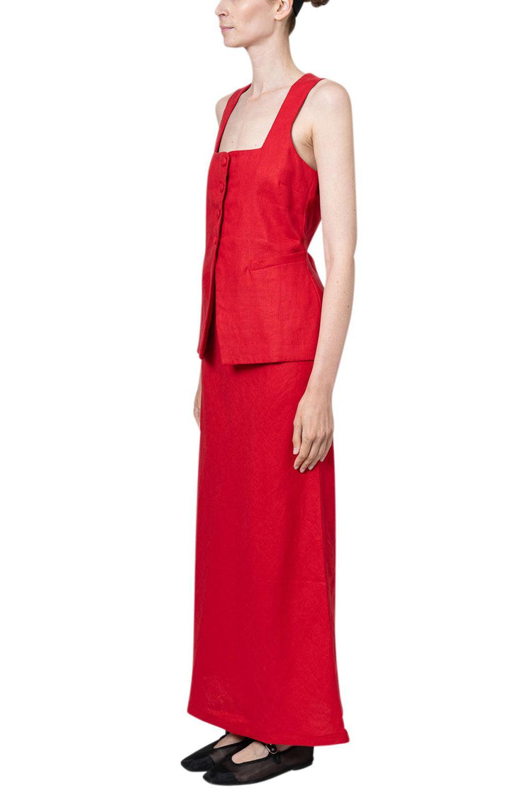 Faithfull The Brand-Jackie Vest-dgallerystore