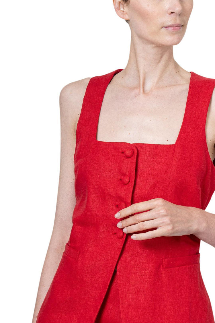 Faithfull The Brand-Jackie Vest-dgallerystore