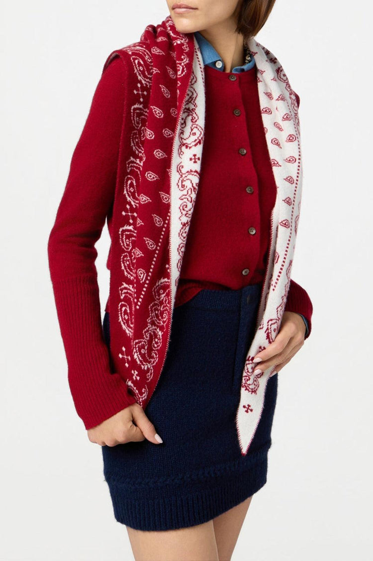Guest In Residence-Jane cardigan ruby-dgallerystore