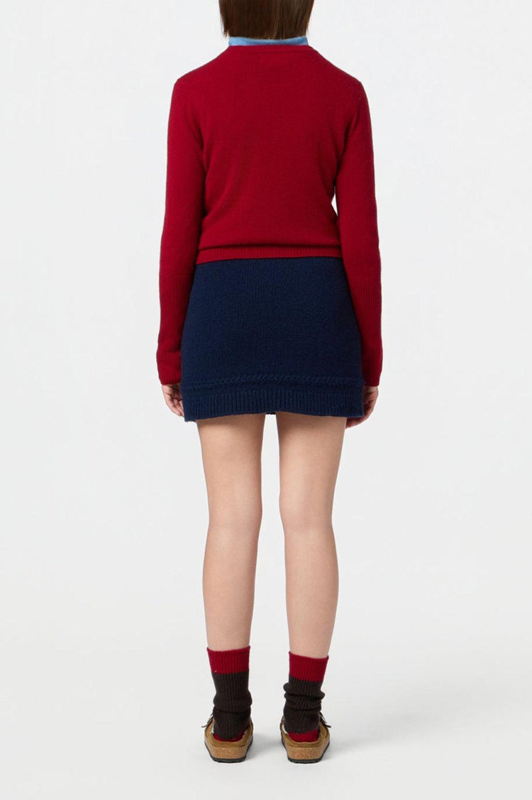 Guest In Residence-Jane cardigan ruby-dgallerystore
