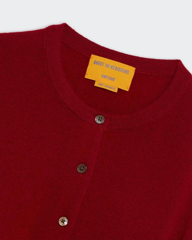 Guest In Residence-Jane cardigan ruby-dgallerystore