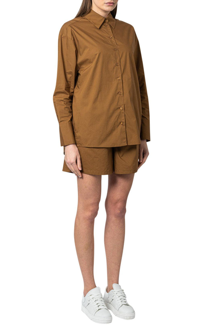 Herskind-Over-fit cotton shirt-dgallerystore