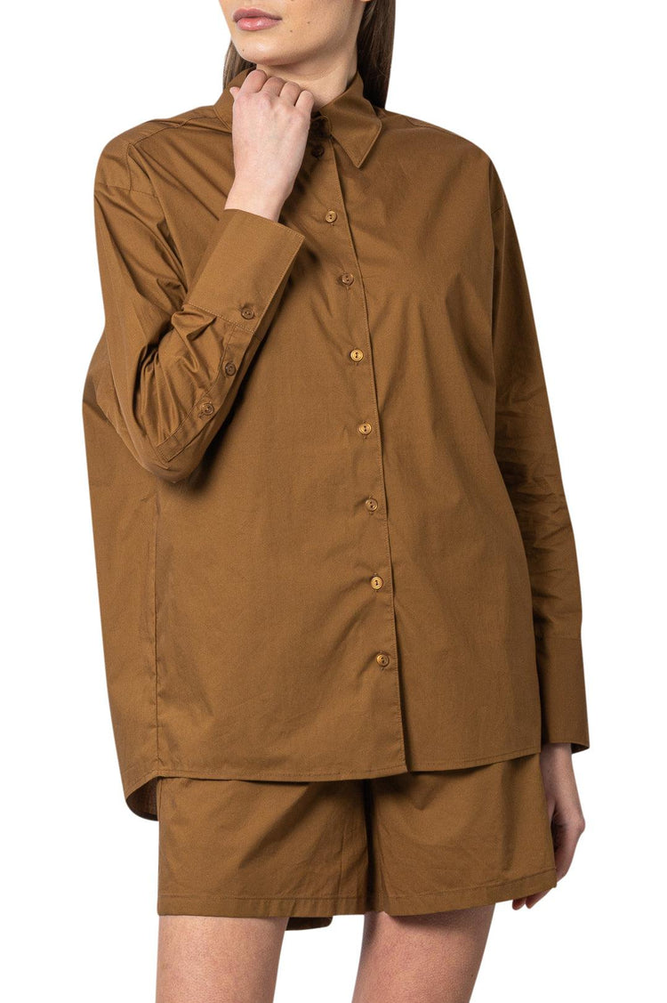 Herskind-Over-fit cotton shirt-dgallerystore
