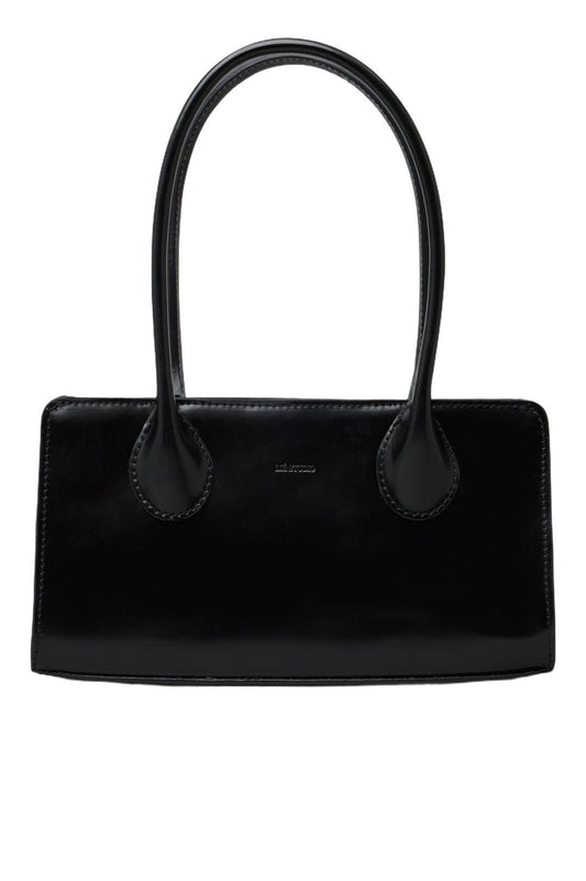 Lie Studio-The Lou bag solid black-dgallerystore