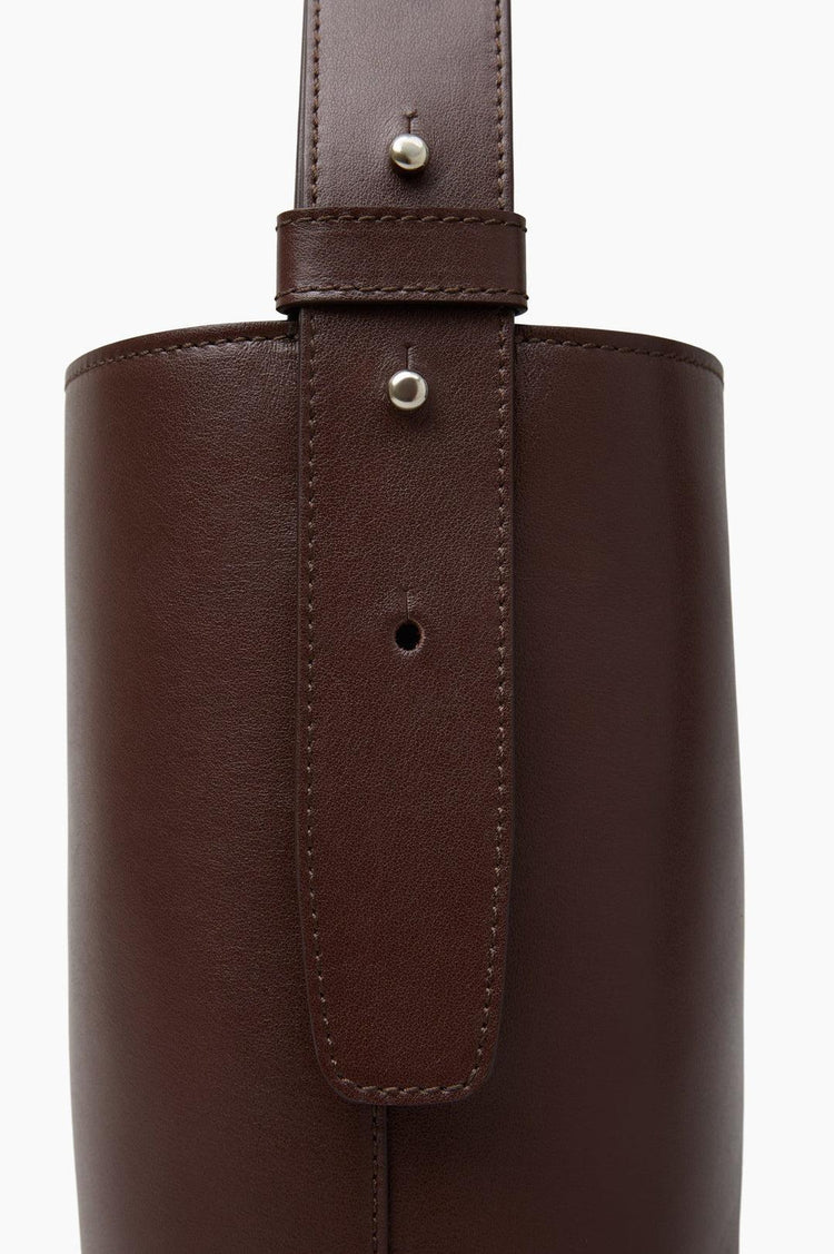 Lie Studio-The Paula tote sepia brown-dgallerystore