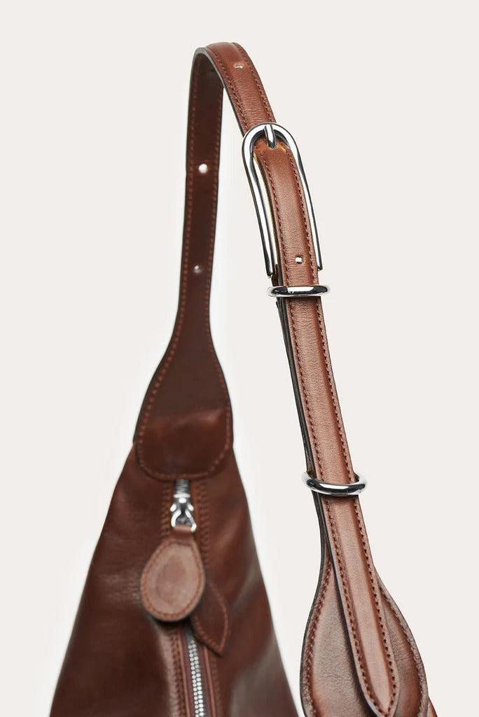 Liffner-Moon Hobo Dark Brown-dgallerystore