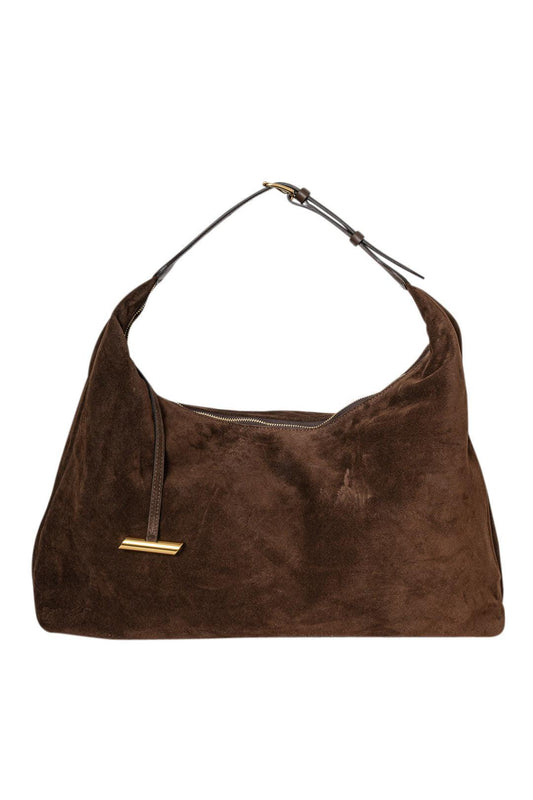 Liffner-Pillow Hobo Cow Suede bag-dgallerystore
