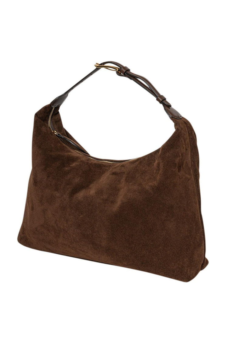 Liffner-Pillow Shoulder Bag Suede-dgallerystore