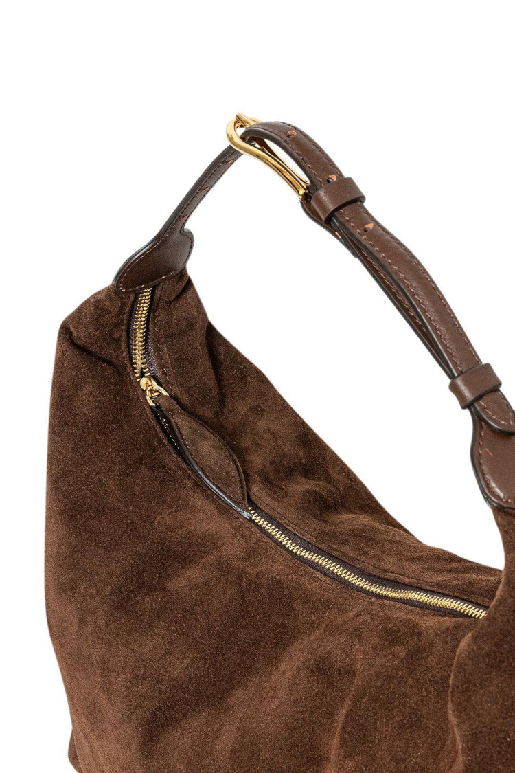 Liffner-Pillow Shoulder Bag Suede-dgallerystore