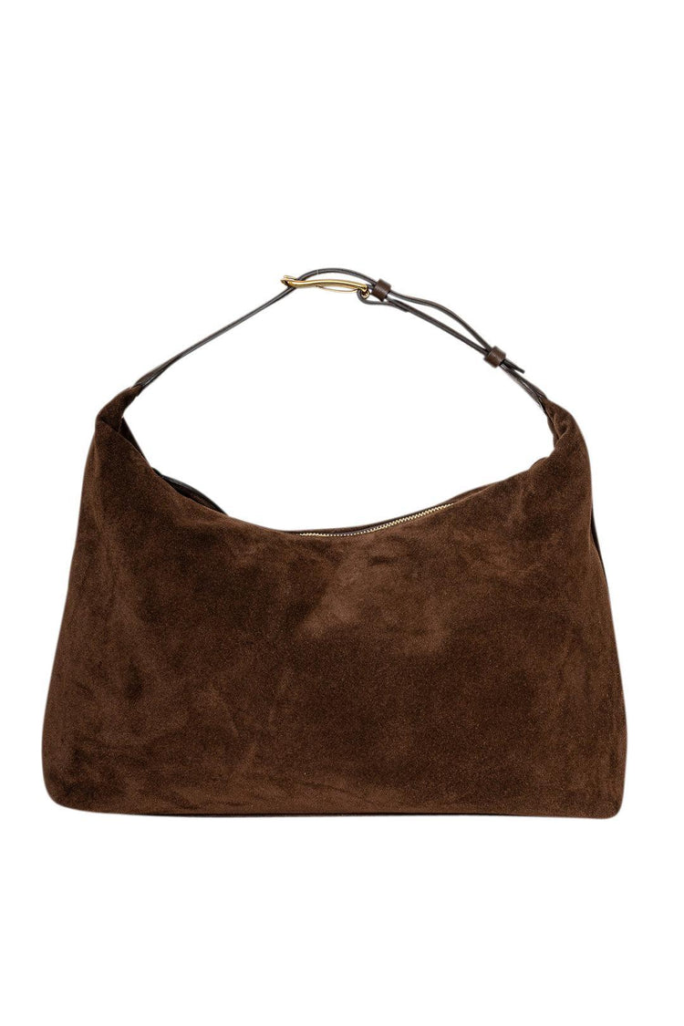 Liffner-Pillow Shoulder Bag Suede-dgallerystore