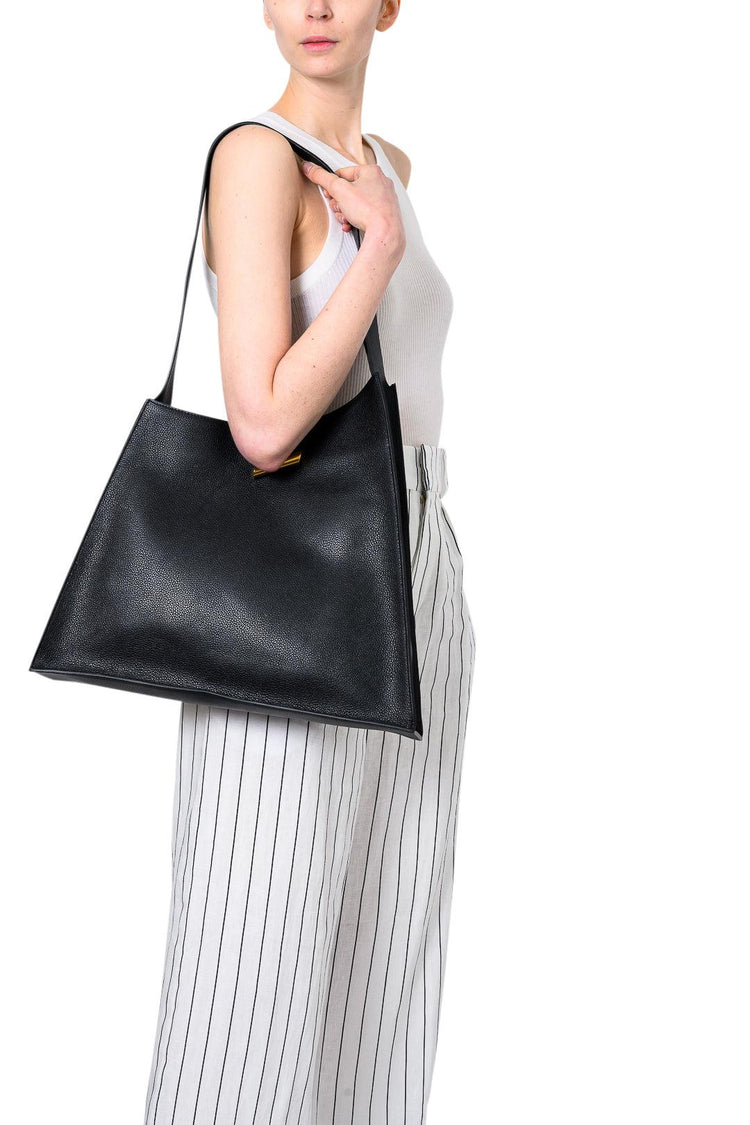 Liffner-Slanted Hobo Bag-dgallerystore