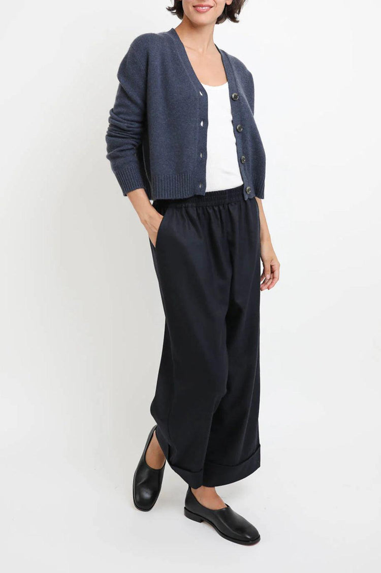 Lisa Yang-Cardigan Marion in Night Fall-dgallerystore