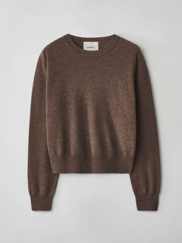 Lisa Yang-Greer sweater dark truffle-dgallerystore