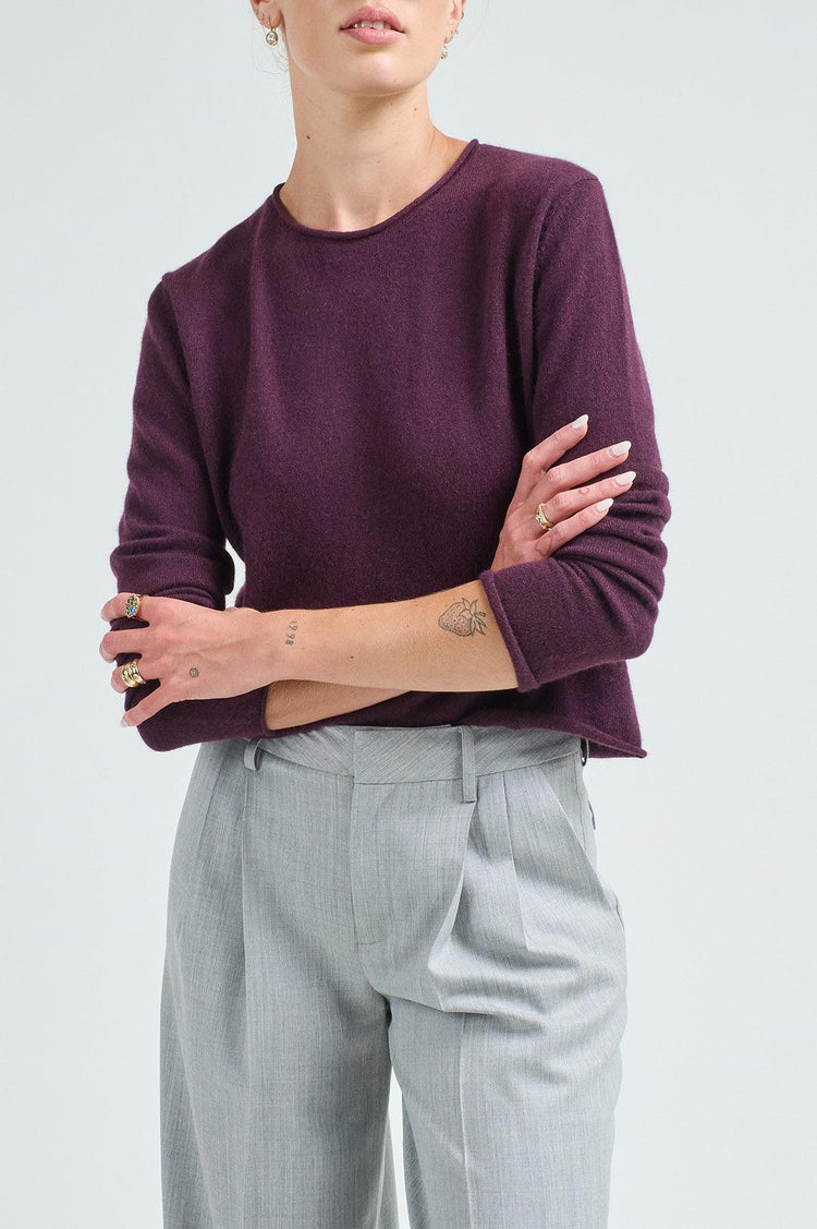 Lisa Yang-Ida sweater mahogany-dgallerystore