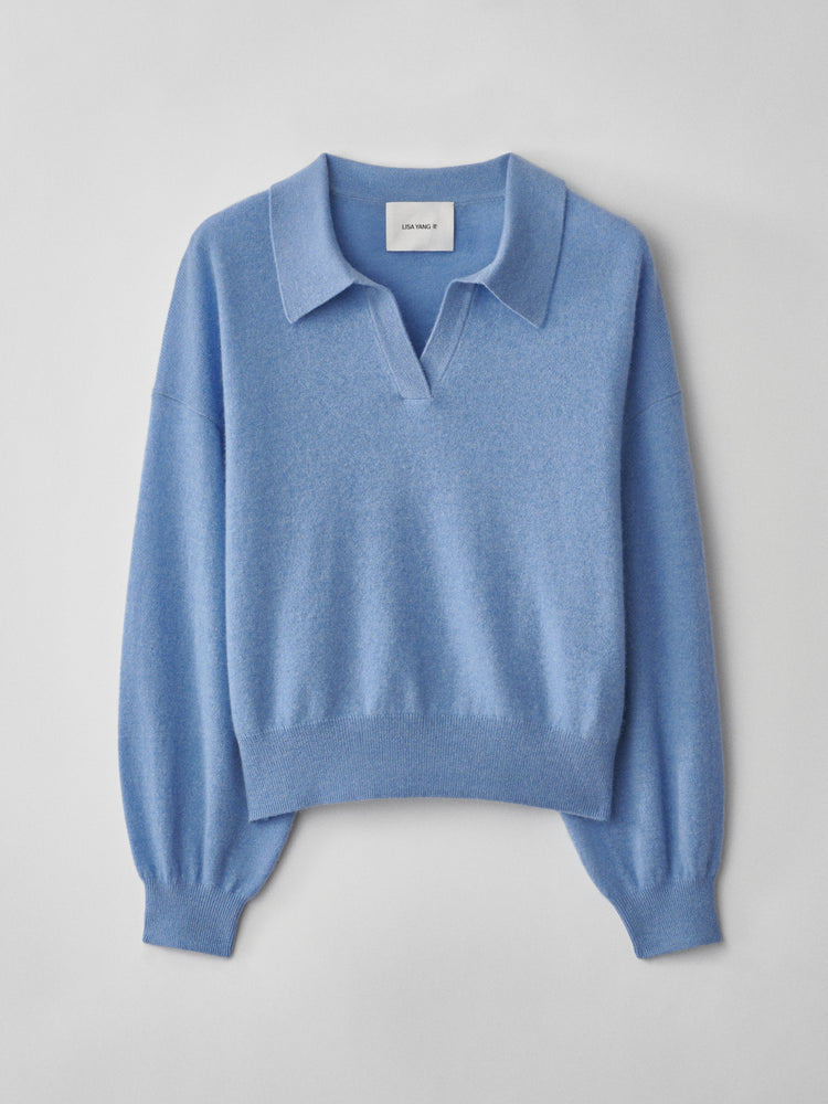 Lisa Yang-The katriel sweater cloud blue-dgallerystore