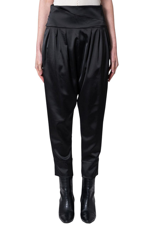 Lorena Saravia-Satin Pants-dgallerystore