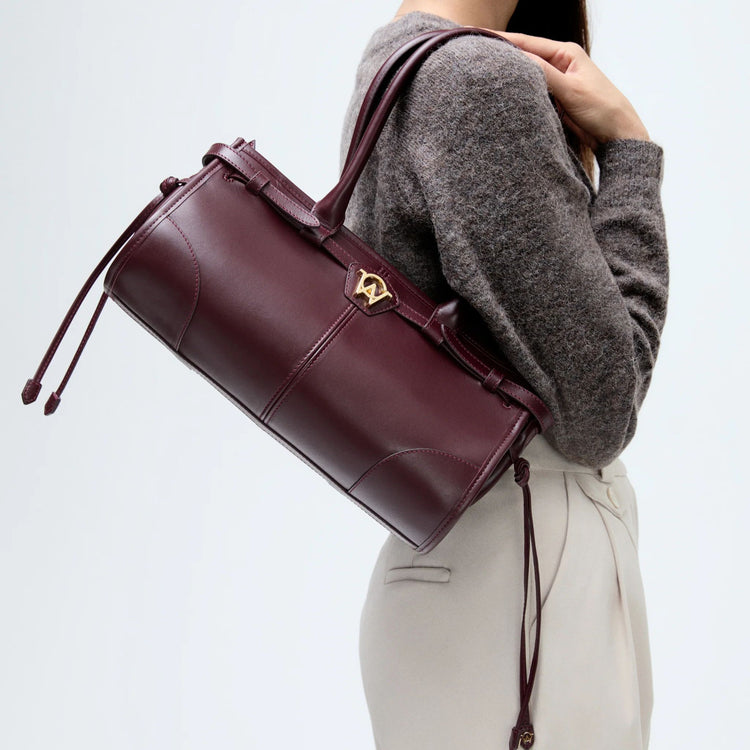 Manc-Baby jane - matte merlot-dgallerystore