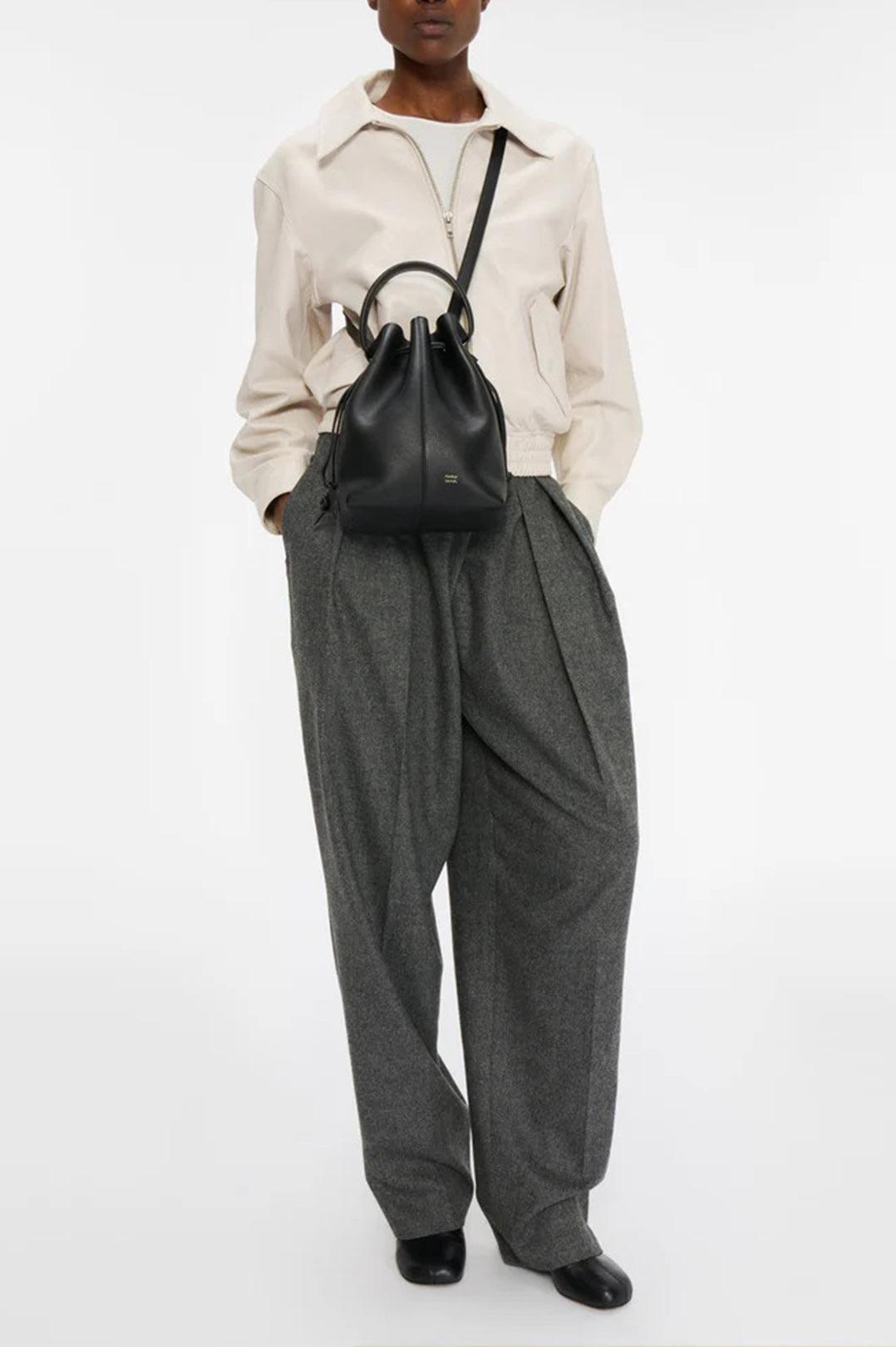 Mansur Gavriel-Dea Bucket Black-dgallerystore