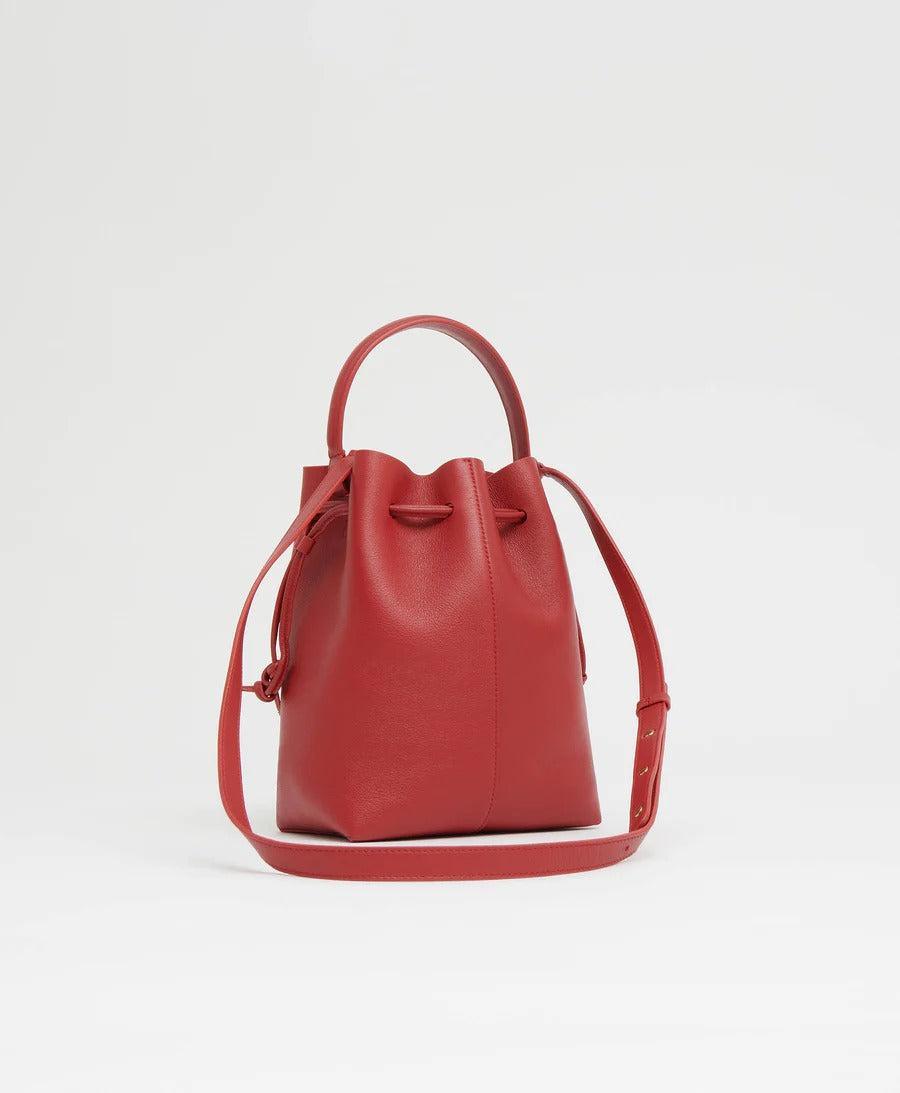 Mansur Gavriel-Dea Bucket Red-dgallerystore