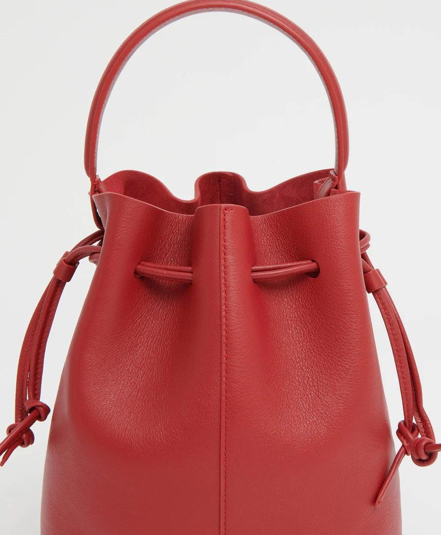 Mansur Gavriel-Dea Bucket Red-dgallerystore