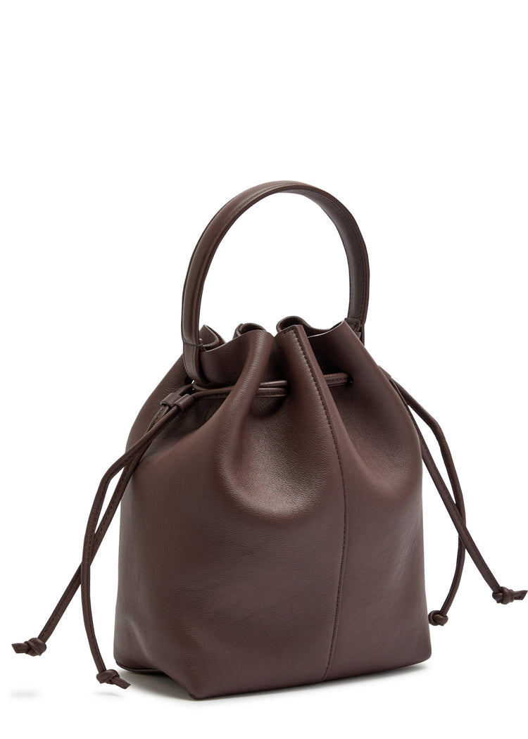Mansur Gavriel-Dea bucket chocolate-dgallerystore