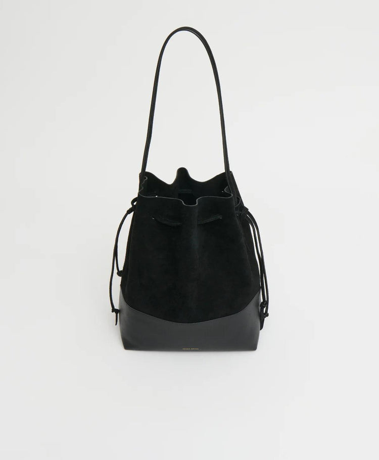 Mansur Gavriel-Drawstring cabas black black-dgallerystore