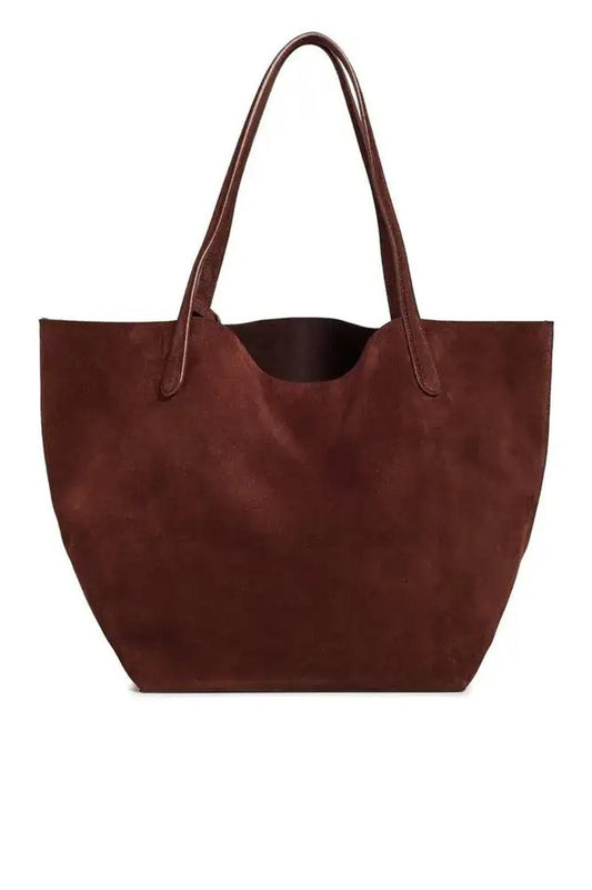 Mansur Gavriel-Mansur gavriel everyday soft tote Chocolate-dgallerystore