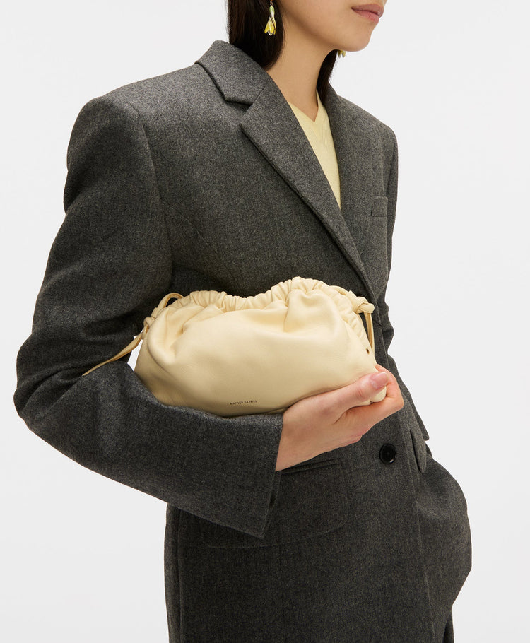 Mansur Gavriel-Mini cloud clutch gold 1-dgallerystore