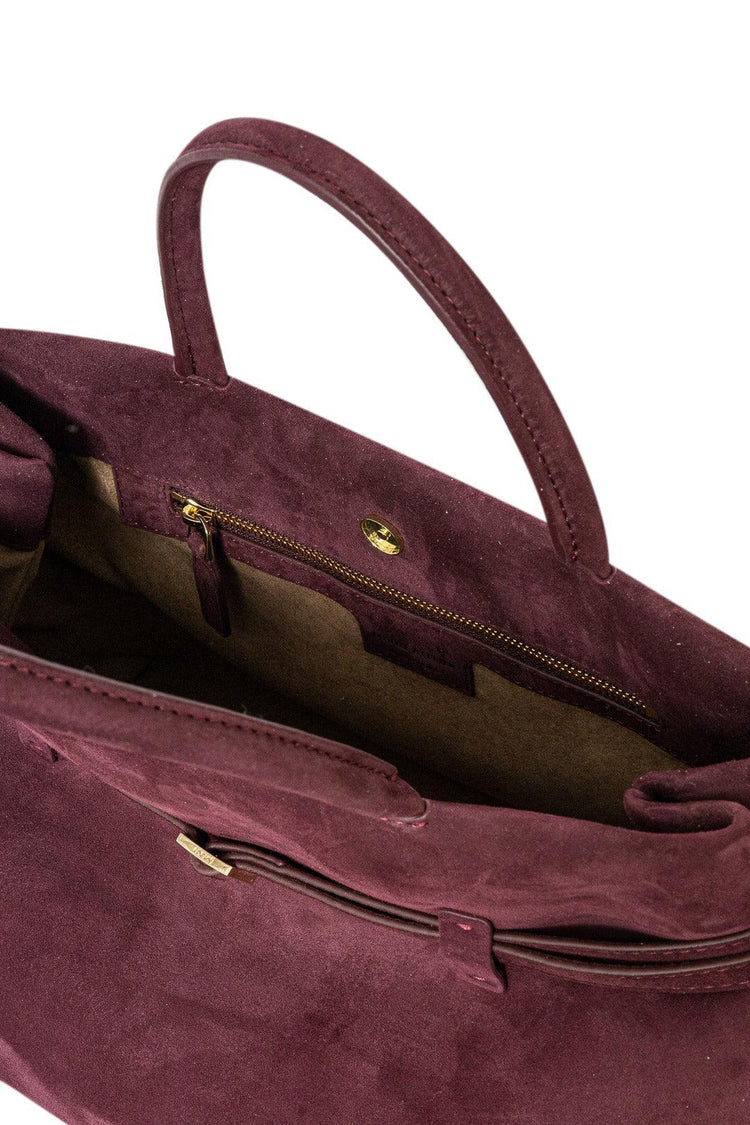 Manu Atelier-Le Cambon 35 Suede Merlot-dgallerystore