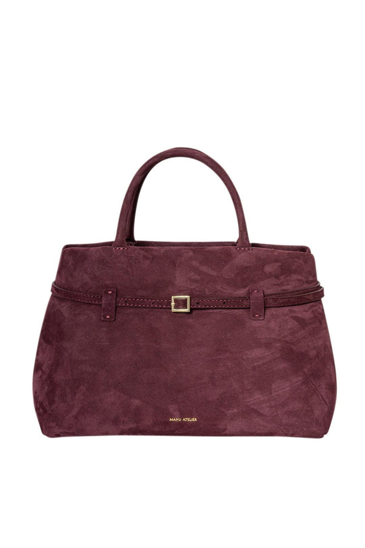 Manu Atelier-Le Cambon 35 Suede Merlot-dgallerystore
