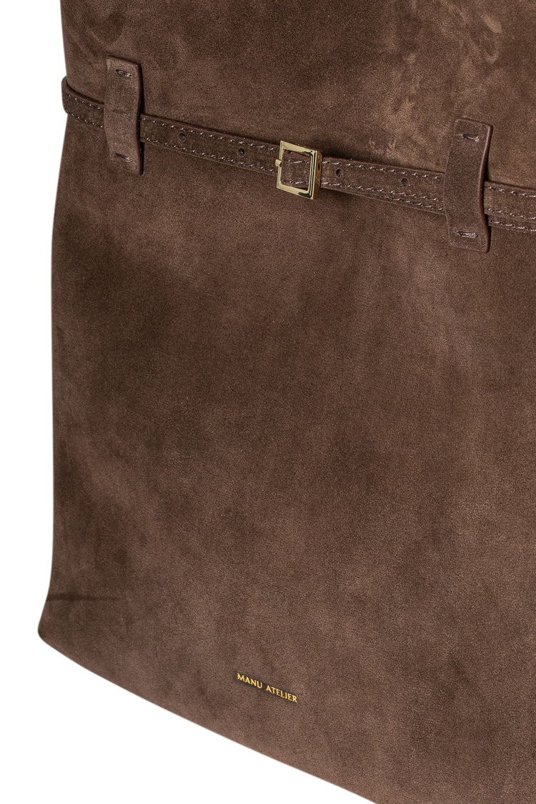 Manu Atelier-Tote Du Jour Suede Bag-dgallerystore