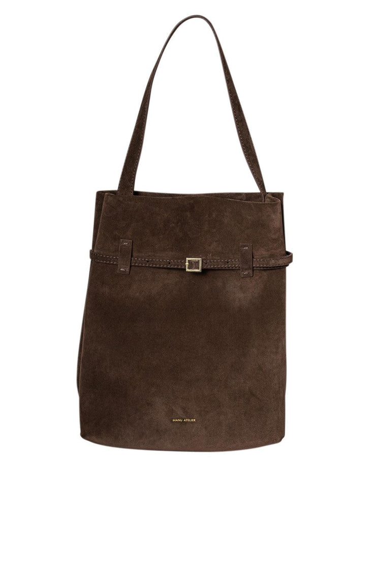 Manu Atelier-Tote Du Jour Suede Bag-dgallerystore