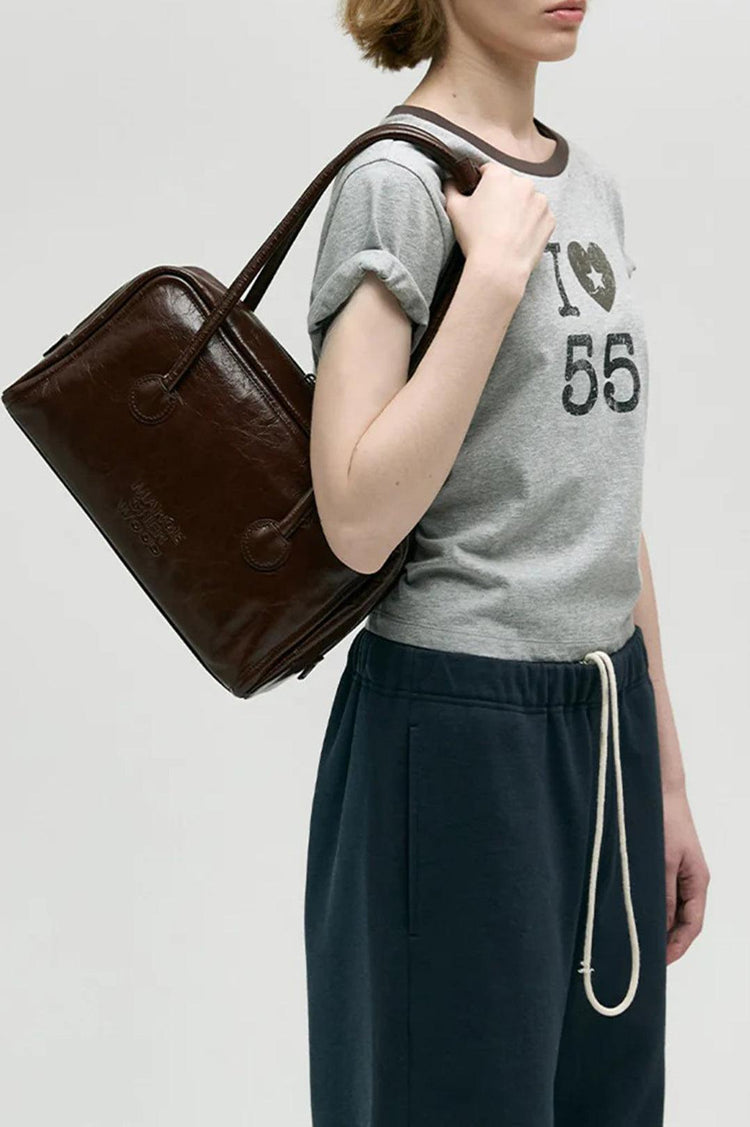 Margesherwood-Soft Boston mocha crinkle-dgallerystore