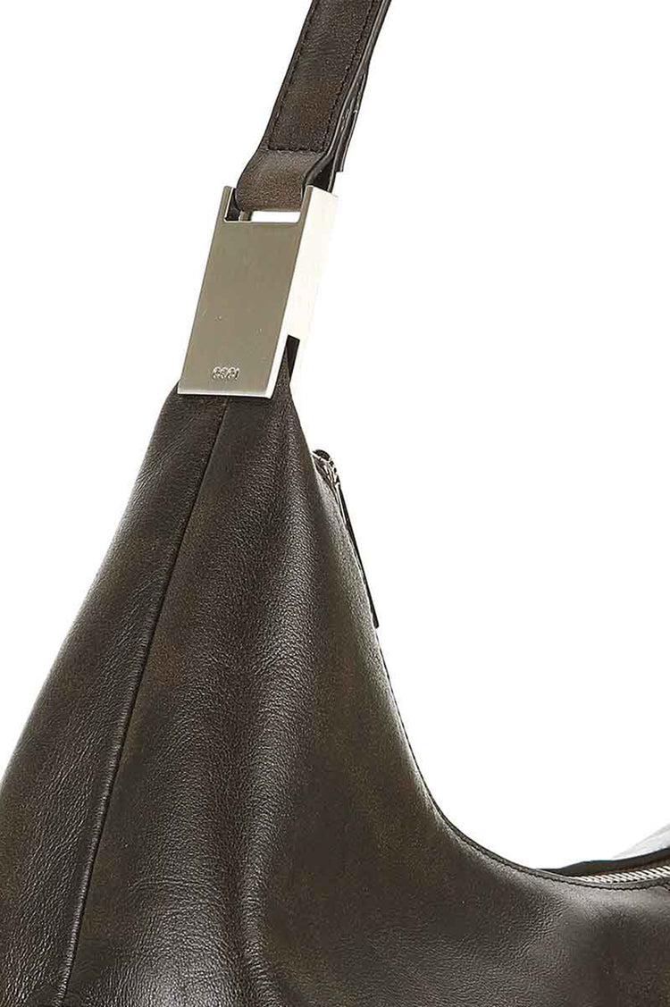 Osoi-Cargo Hobo Large In Stain Brown-dgallerystore