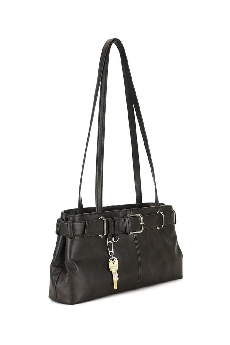 Osoi-Shoulder Brocle in Stain Brown-dgallerystore