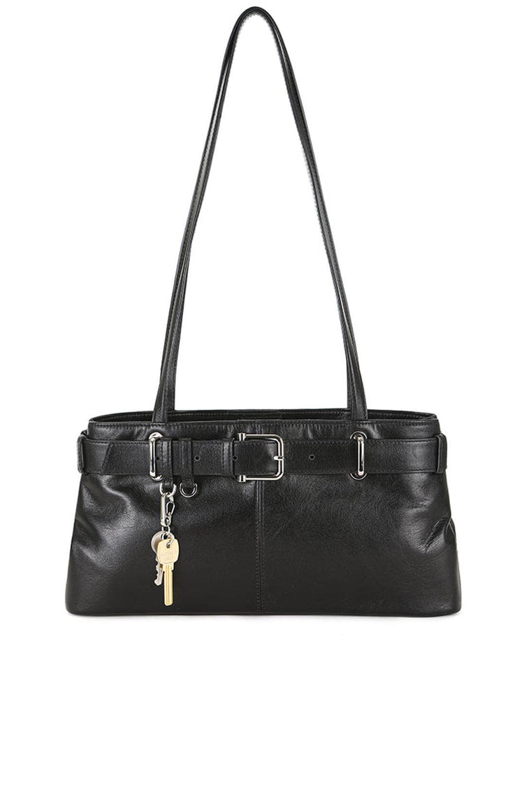 Osoi-Shoulder Brocle in Stone Black-dgallerystore