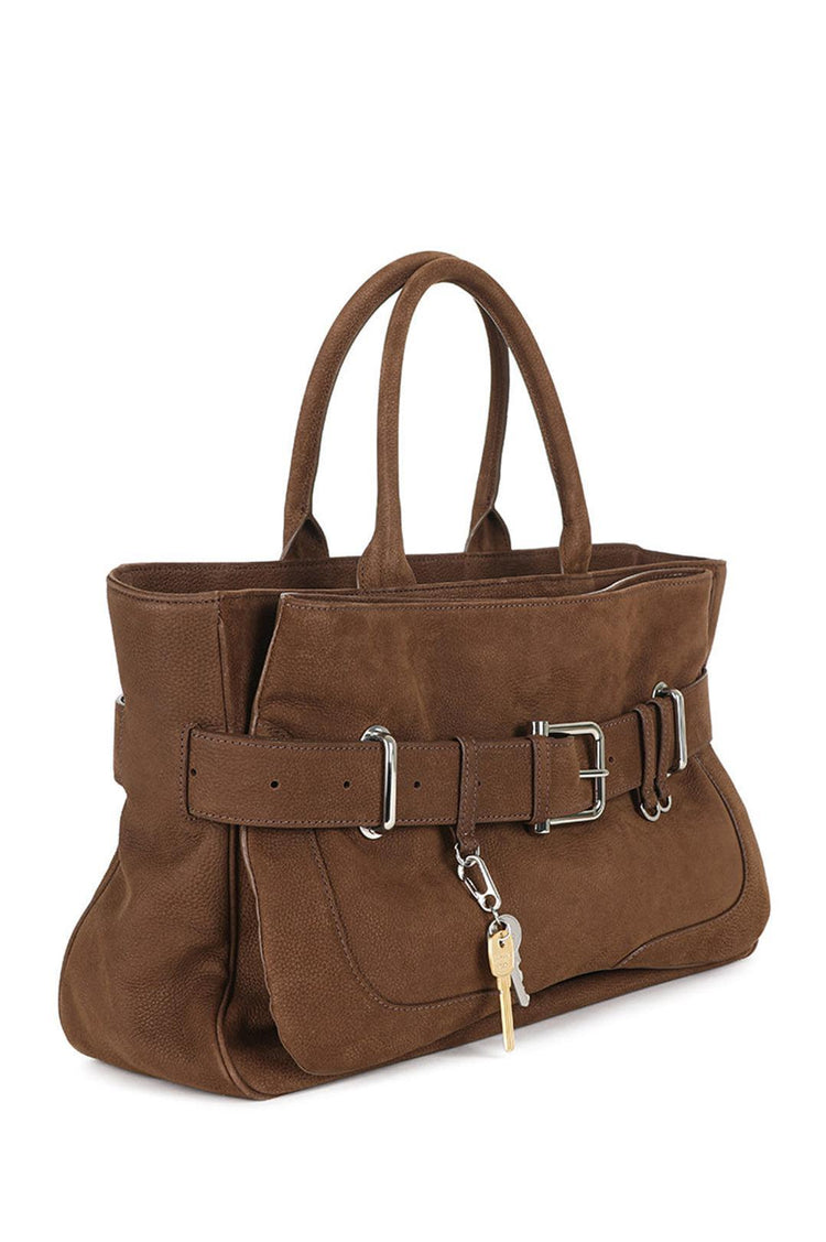 Osoi-Tote Brocle Nubuck Brown-dgallerystore