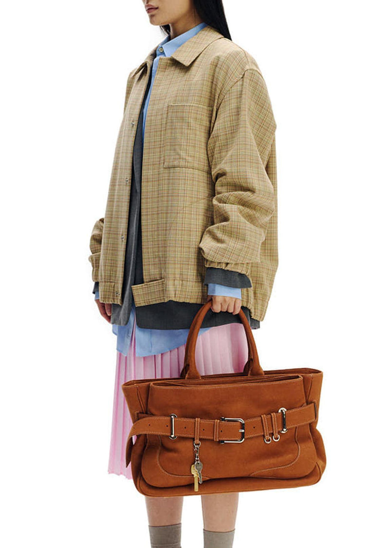 Osoi-Tote Brocle Nubuck Tan-dgallerystore
