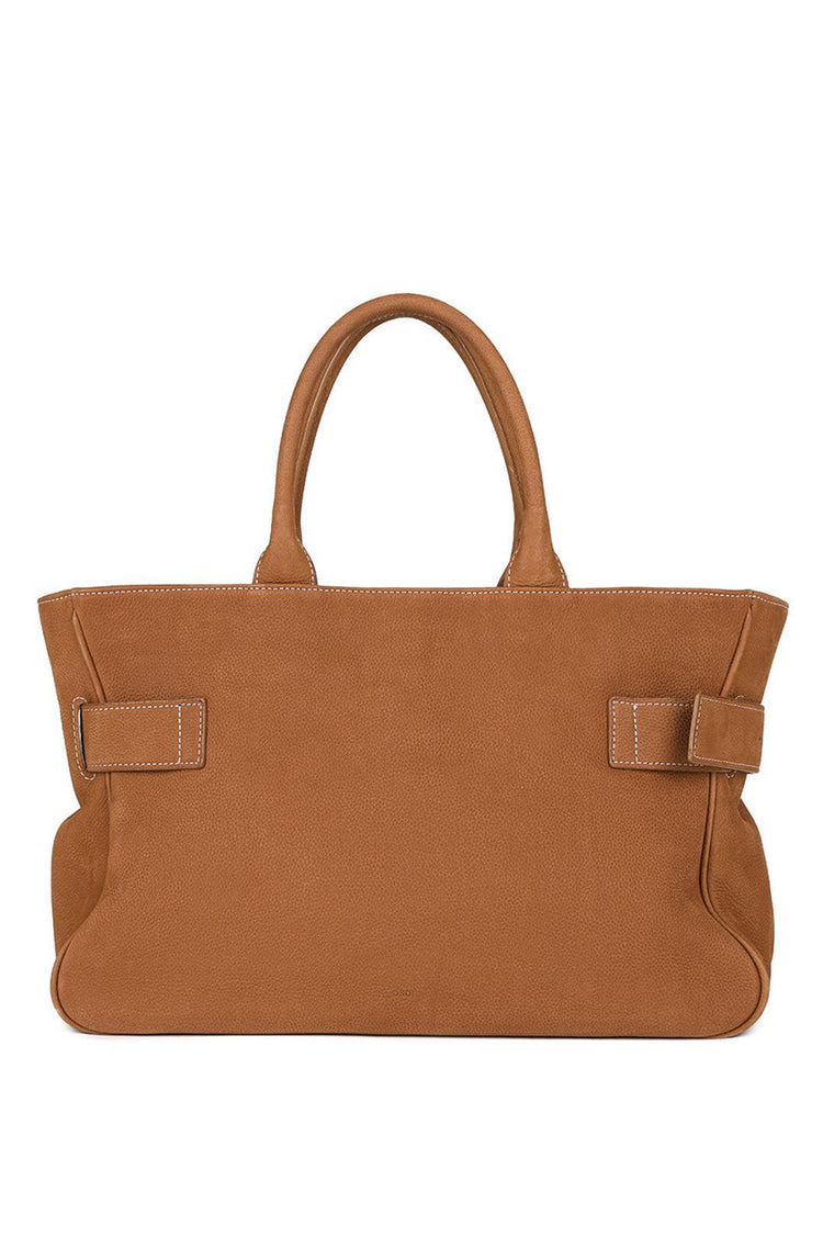 Osoi-Tote Brocle Nubuck Tan-dgallerystore