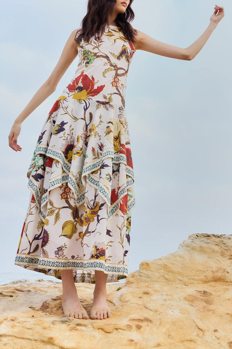 Philippa 1970-Dress Cova White-dgallerystore